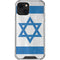 Israel Flag Distressed iPhone 14 Clear Case
